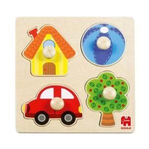 بازِل خشبي – الألوان الأولى